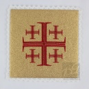 Palla Jerusalemkreuz Gold