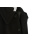 Schwarzer Umhang aus Flausch (Winter-Ausführung) 170 cm M (108-112 cm) Mit abnehmbarer Kapuze