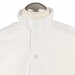 Polohemd für Priester (Baumwolle) 3XL Weiß