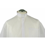 Collarhemd (Mischgewebe) 40 164-170 Kurzarm Weiß